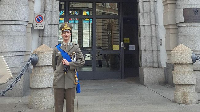 Il mazarese Giuseppe Bastone riceve la prima stella da ufficiale: nominato sottotenente