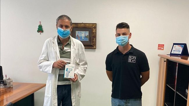 Mazara, il caffè-gastronomia Gabe dona due termoscanner all’ Ospedale “A.Ajello”