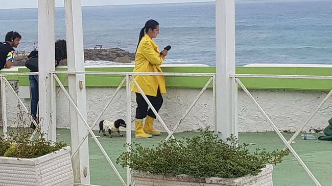 Stefania Petyx e Striscia la Notizia oggi a Castelvetrano