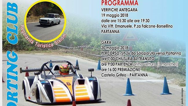 Partanna, domani al via Lo Slalom più antico di Sicilia