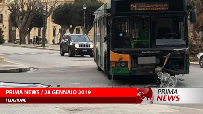 VIDEO, PRIMA NEWS, 28 GENNAIO, I EDIZIONE