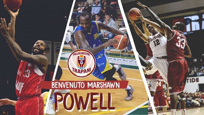 Pallacanestro Trapani, colpaccio Marshawn Powell