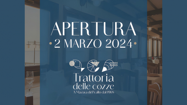 Mazara, nuovo stile per la Trattoria delle Cozze: scoprilo dal 2 Marzo