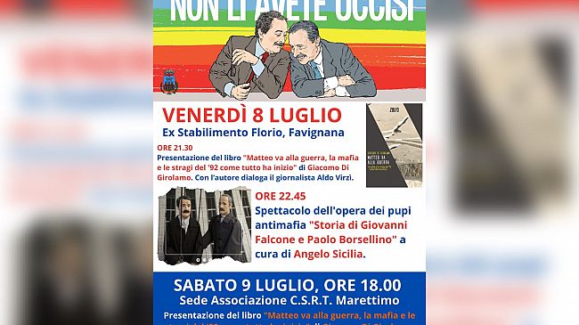 “Egadi Memoria: trent'anni dalle stragi mafiose