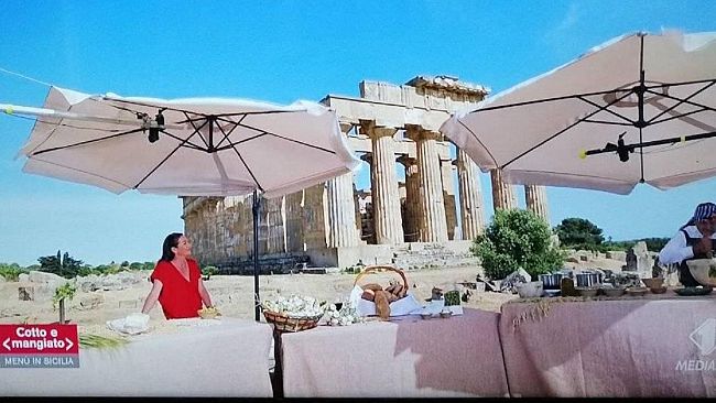 VIDEO- Selinunte protagonista di Cotto e Mangiato su Italia 1