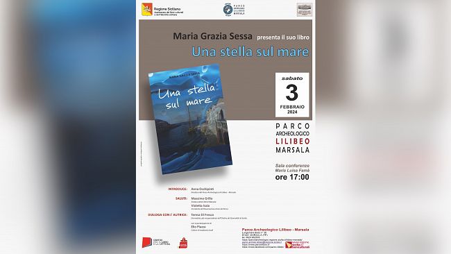 Presentazione libro dell’autrice Maria Grazia Sessa “Una stella sul mare” al Parco Archeologico di Lilibeo di Marsala