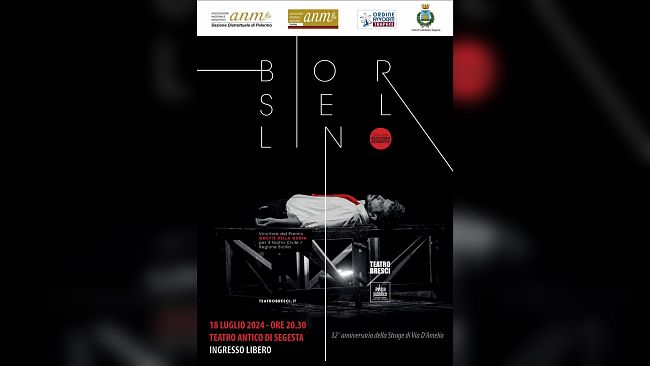 Anm ricorda Paolo Borsellino al Teatro di Segesta