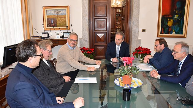 Nuovo Piano Rifiuti. L'Amministrazione comunale di Marsala incontra il presidente della SRR Trapani Nord