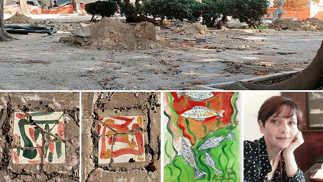 Mazara, mattonelle dell’artista Salvino Catania. Risponde l’assessore Abbagnato