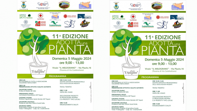 Mazara, domenica 5 maggio l'undicesima edizione dell'evento 