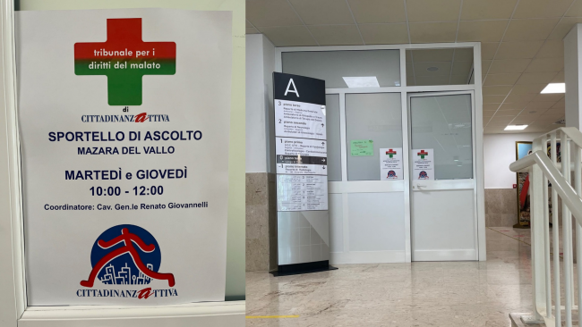 Mazara, riattivato lo sportello di ascolto presso l'ospedale Abele Ajello 