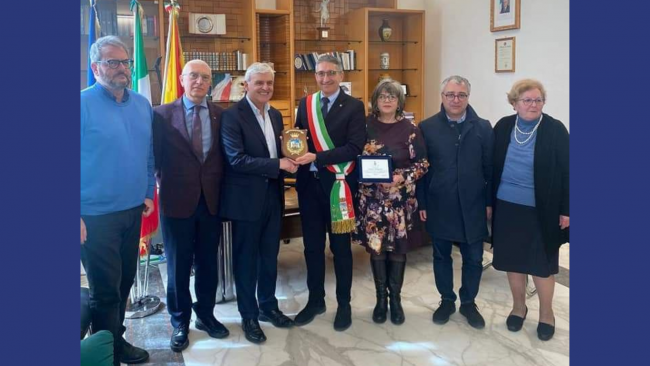 L’On. Stefano Pellegrino in visita a Calatafimi