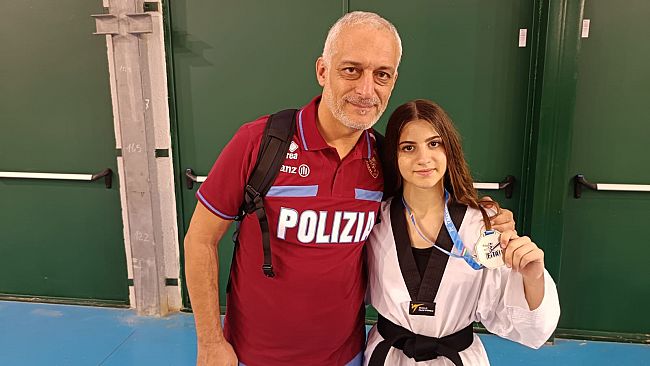 Mazara, Fighter Taekwondo: Erika Russo medaglia d’argento al Lazio combat