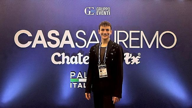 Il mazarese Natale Manciaracina porta la sua arte a Casa Sanremo Live Box