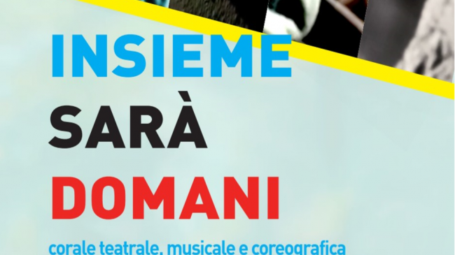 Questa sera spettacolo teatrale “Insieme sarà Domani” al teatro Rivoli