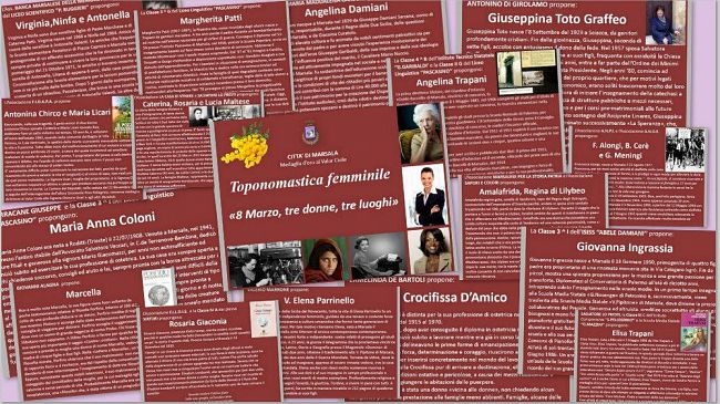 Donne marsalesi protagoniste: “Storie e vite appassionanti”. Scelte le figure femminili cui dedicare spazi e luoghi pubblici