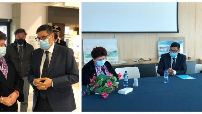 Birgi, visita in aeroporto del vice ministro Bellanova e del senatore Faraone