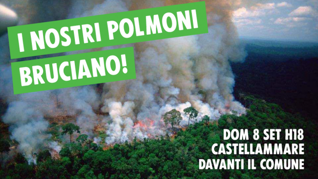 “SOS Amazzonia, Domenica a Castellammare”