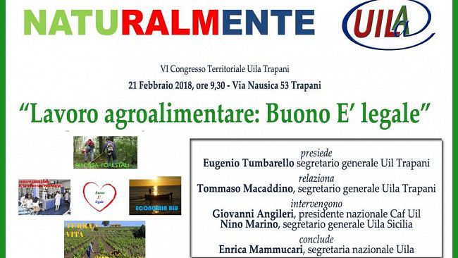 “Lavoro agroalimentare. Buono E’ legale”