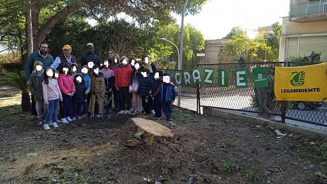 Il circolo Crimiso Legambiente alla Festa dell'Albero-Life Terra 