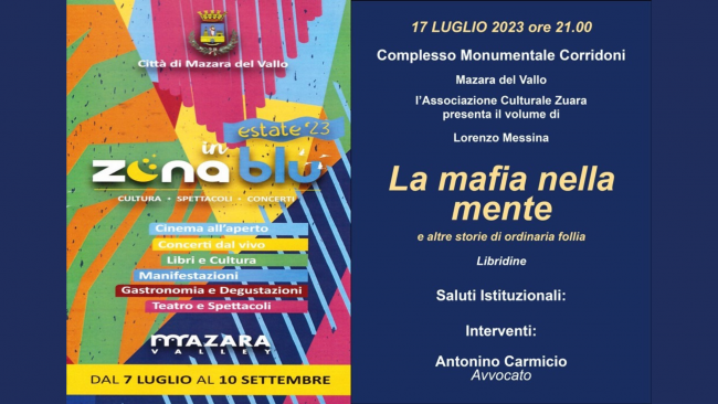 Estate Mazarese, stasera la presentazione del libro