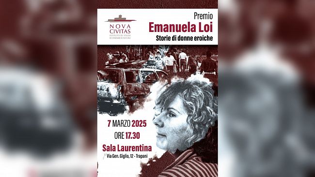 Il 7 marzo a Trapani il “Premio Emanuela Loi – Storie di donne eroiche”