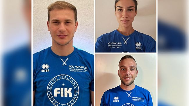 3 atleti siciliani convocati dalla Nazionale Karate per un Torneo Internazionale in Grecia