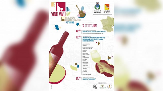 Petrosino, tutto pronto per la manifestazione “Vino Vivo - Resistenza e Orgoglio Contadino”