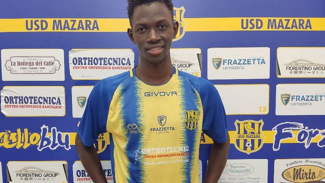 Mazara calcio: il difensore Moustafa Allow torna con i gialloblu