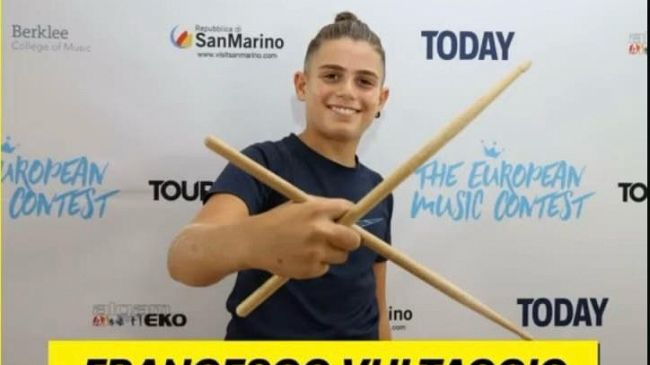 Il valdericino Francesco Vultaggio tra i finalisti nazionali all'European Tour Music Fest