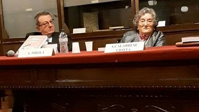 La prof. Calabrese Liotta presenta il suo libro  al Castello Sforzesco di Milano
