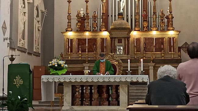 Bentornato Padre Seidita, riapre ai fedeli la chiesa di San Francesco d’Assisi