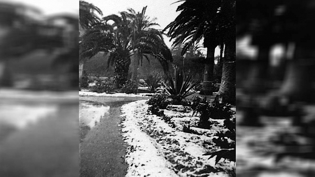 “La grande nevicata del ’56”, quando Trapani si ricoprì di bianco