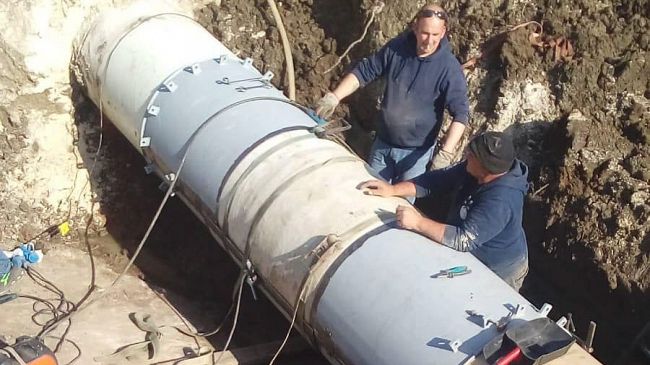 Bresciana, terminati i lavori nella condotta idrica