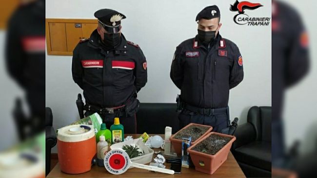 Alcamo, 45enne arrestato per detenzione e spaccio di droga