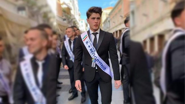 Partanna, Filippo Gargano si piazza ottavo al concorso nazionale “ Il Più Bello d’Italia”