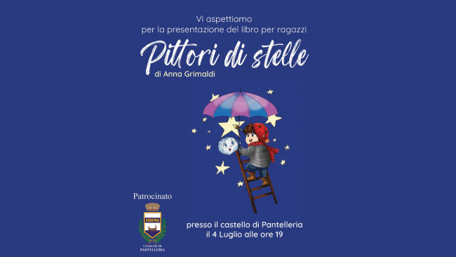 Pantelleria, il 4 luglio la presentazione del libro per ragazzi 