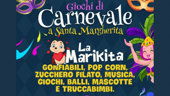 S. Margherita, appuntamento di oggi 18 febbraio per il Carnevale