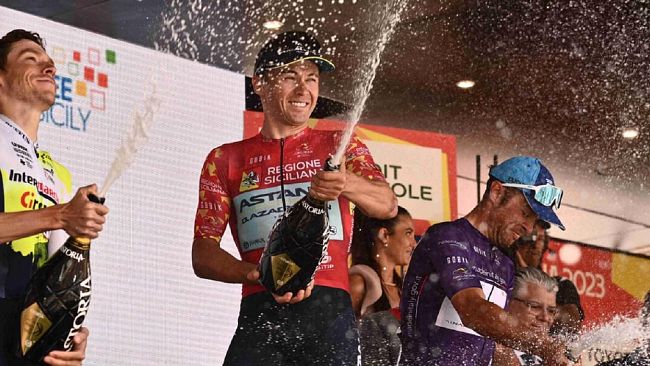 Alexey Lutsenko vince il Giro di Sicilia 2023