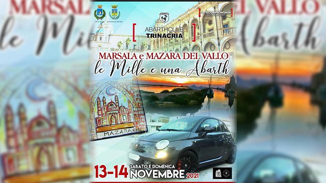 Mazara e Marsala, raduno automobilistico Abarth