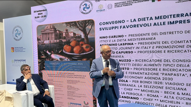 Intervento del Presidente del Distretto della Pesca Mazara del Vallo al G7 di Siracusa