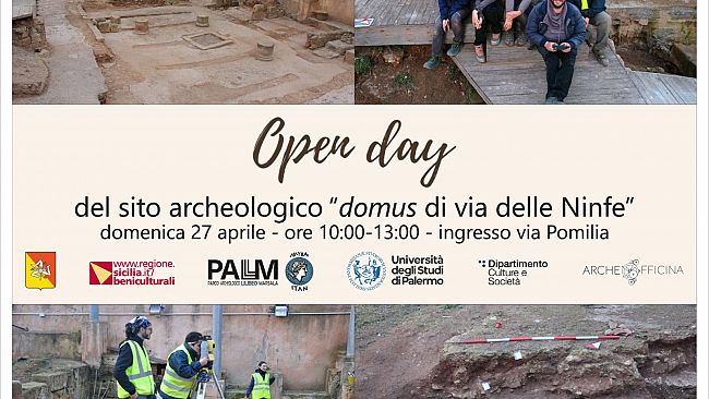 Marsala, Parco archeologico di Lilibeo: “Open day” nell’area archeologica di via delle Ninfe/via Pomilia