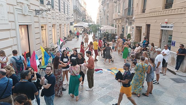 Trapani, manifestazione per la pace in Palestina ed Ucraina