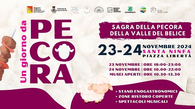 Un giorno da pecora, torna la decima edizione della sagra a Santa Ninfa 