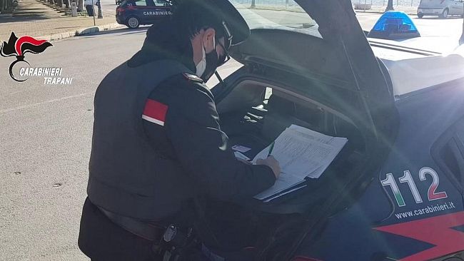 Trapani. Controlli del territorio: un uomo arrestato e tre denunciati