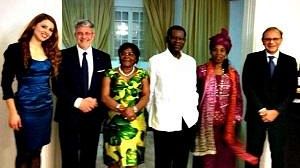 Il Presidente della Repubblica della Guinea Equatoriale ed il Presidente del Distretto della Pesca a cena insieme per parlare di blue economy