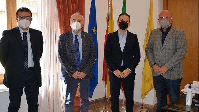 Mazara, il sindaco Quinci incontra il questore La Rosa e il nuovo dirigente del commissariato di P.S. Lupo