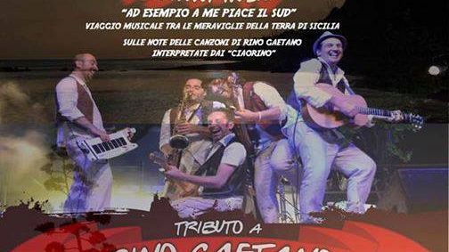 Ciao Rino in concerto sabato a Partanna