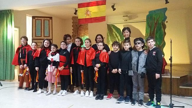 All’I.C. Capuana-Pardo…. Hablamos espanõl con  Caperucíta Roja