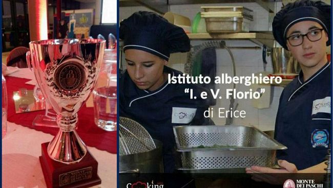 ERICE – L’Istituto Alberghiero di Erice vince la prima edizione del talent culinario di Banca Monte dei Paschi di Siena, l’MPS COOKING FACTOR